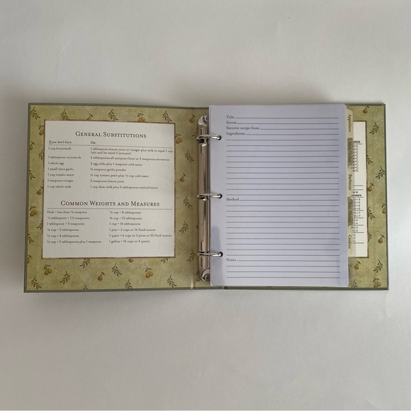 Recipe Keeper with blank recipe cards - Picture 2 of 7